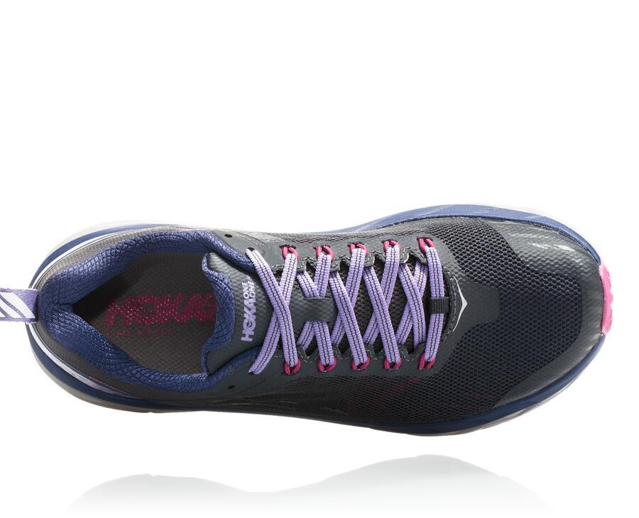 Tenis Trail Hoka One One Feminino Pretas - Challenger Atr 5 - 807-XRZUPA